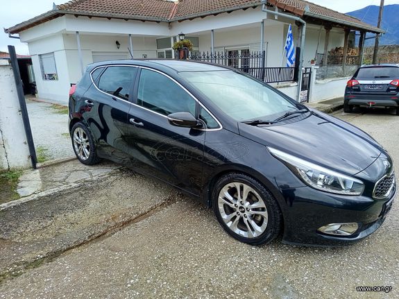 Kia Ceed / cee'd 2013 1.6CRDI 128HP PLATINUM ED ΔΕΡΜΑ ΚΛΊΜΑ ΠΙΛΌΤΟ