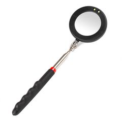 ΚΑΘΡΕΠΤΗΣ ΧΕΙΡΟΣ ΤΗΛΕΣΚΟΠΙΚΟΣ 50mm 28-87cm 360 ΜΟΙΡΕΣ ΜΕ ΦΩΣ LED AMIO - 1 ΤΕΜ.