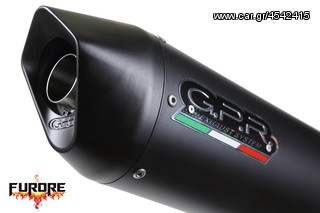 ΕΞΑΤΜΙΣΗ ΤΕΛΙΚΟ GPR FURORE BLACK KAWASAKI ZX6R 2009-2013