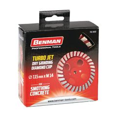 BENMAN ΔΙΑΜΑΝΤΟΤΡΟΧΟΣ ΛΕΙΑΝΣΗΣ ΜΠΕΤΟΝ D115 M14, TURBO-JET (72392)
