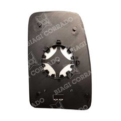 ΚΡΥΣΤΑΛΛΟ ΚΑΘΡΕΠΤΗ OPEL MOVANO '03-'10/ RENAULT MASTER '03-'09 (ΘΕΡΜΑΙΝΟΜΕΝΟ, ΜΕ ΒΑΣΗ, ΧΡΩΜΙΟ) ΑΡΙΣΤΕΡΟ ΒΑΣΗ Φ 85 MM 4422237L