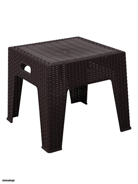 Τραπεζάκι Παραλίας Holiday 45×45cm ΚΑΦΕ