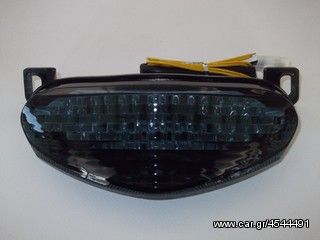 Kawasaki 2009 10-11 ER-6n ER-6f Ninja 636R αξεσουαρ φαναρι πισω STOP LED σε φιμε χρώμα με ενσωματομενα φλας