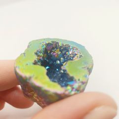 Φυσικός κρύσταλλος χαλαζία Rainbow Titanium Aura Α9016 ΤΙΜΗ 27 ΕΥΡΩ