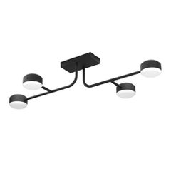LED 4/ΦΩΤΙΣΤΙΚΟ ΟΡΟΦΗΣ L890 ΜΑΥΡΟ/ΛΕΥΚΟ-CLAVELLINA 900351 EGLO