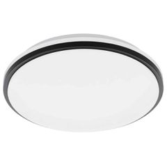 LED/ΕΠΙΤΟΙΧΙΟ/ΟΡΟΦΗΣ Ø340 H65 ΛΕΥΚΟ/ΠΛΑΣΤΙΚΟ-ΜΑΥΡΟ-ΛΕΥΚΟ-PINETTO 900366 EGLO