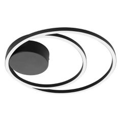 LED/ΦΩΤΙΣΤΙΚΟ ΟΡΟΦΗΣ Ø450 H55 ΜΑΥΡΟ/ΛΕΥΚΟ-RUOTALE 900471 EGLO