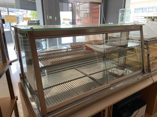 Βιτρίνα επιτραπέζια θερμαινόμενη 120 x 70 x 60