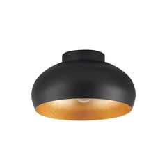 ΦΩΤΙΣΤΙΚΟ ΟΡΟΦΗΣ/E27 Ø280 H175 ΜΑΥΡΟ-ΧΡΥΣΟ-MOGANO 2 900554 EGLO