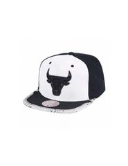 Mitchell Ness Chicago Bulls NBA Day One Snapback Bulls Cap 6HSSMM19226CBUWHBK