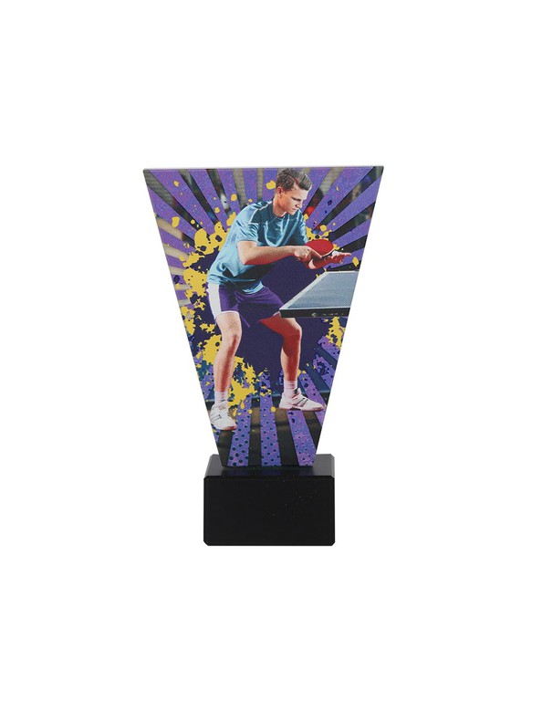 Triumph glass trophy