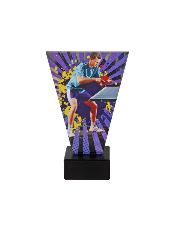 Triumph glass trophy