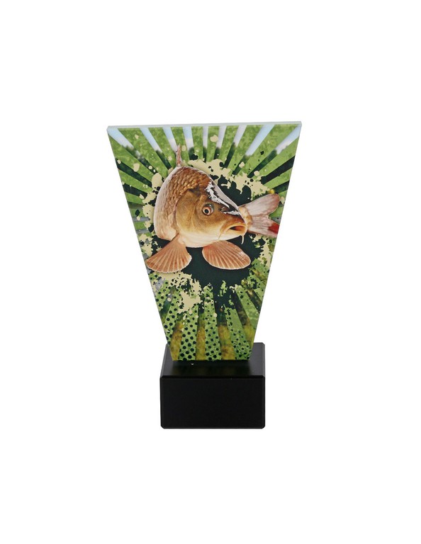 Triumph glass trophy