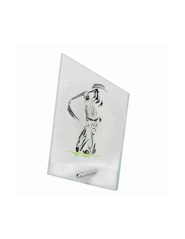 Triumph glass trophy