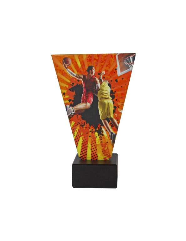 Triumph glass trophy