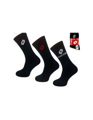 Terry socks LOTTO black 3 pairs 069739
