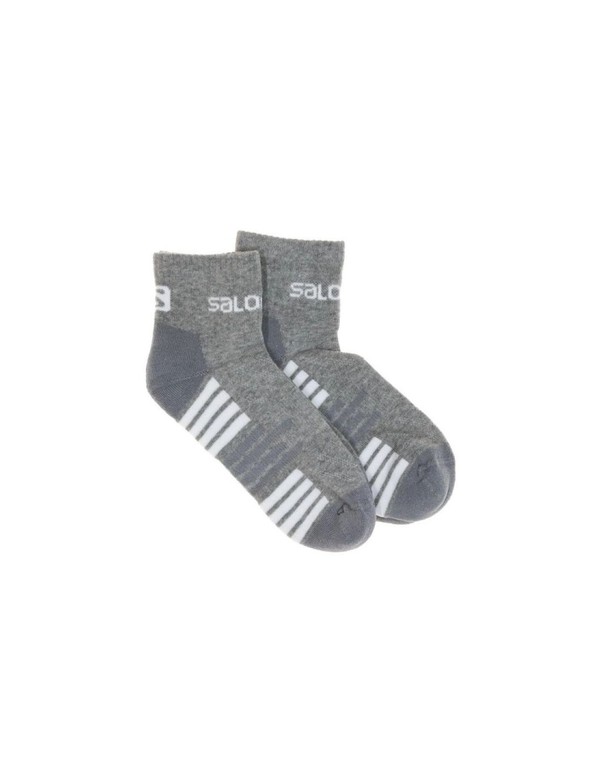 Salomon Active socks 2pack 16022HEATHER GRAYWHITE