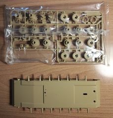 M1A1 Abrams Mine Plow 1/35 Tamiya-thumb-5