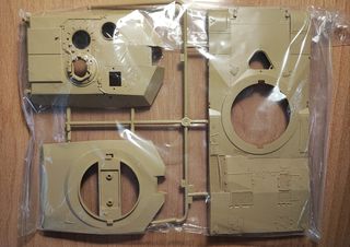 M1A1 Abrams Mine Plow 1/35 Tamiya-thumb-6