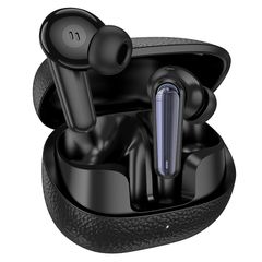 Wireless Hands Free Hoco EQ23 Plus Duke Ⅱ TWS V5.4 400mAh 7 Ώρες Λειτουργίας Συμβατό με Siri ANC+ENC Μαύρο