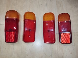 FIAT,ZASTAVA 600 D,E,MULTIPLA,750,850 ΚΡΥΣΤΑΛΑ ΦΑΝΩΝ ΠΙΣΩ ΚΑΙΝΟΥΡΓΙΑ L/R ΤΙΜΗ ΖΕΥΓΟΥΣ