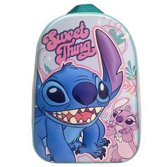 ΤΣΑΝΤΑ ΠΛΑΤΗΣ ΝΗΠΙΟΥ STITCH & ANGEL 3D 31cm