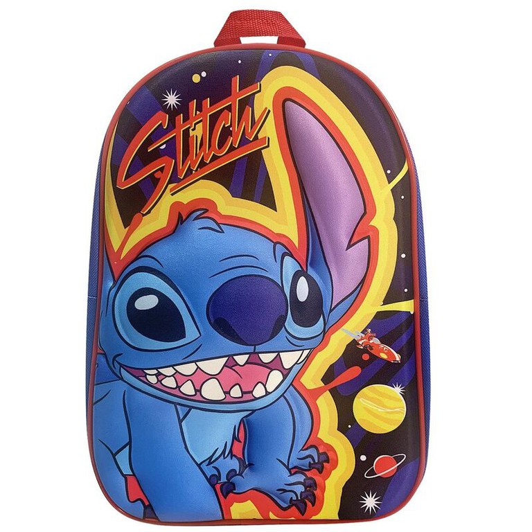 ΤΣΑΝΤΑ ΠΛΑΤΗΣ ΝΗΠΙΟΥ STITCH 3D 31cm