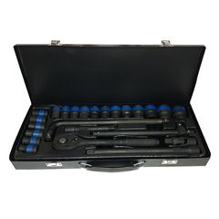 Σετ καρυδάκια αέρος πολύσφηνα σε μεταλλική θήκη