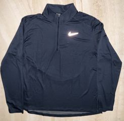Nike Ανδρική μπλούζα Running Dri-FIT για τρέξιμο με φερμουάρ Μέγεθος L & XL
