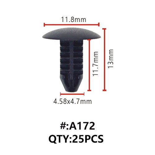 A172 ΚΛΙΠΣ ΣΥΓΚΡΑΤΗΣΗΣ ΑΜΑΞΩΜΑΤΟΣ (TREE TYPE)