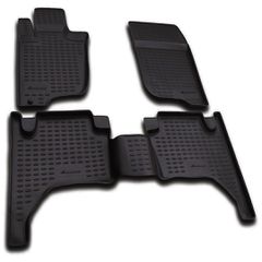 ΜΑΡΚΕ ΠΑΤΑΚΙΑ ΣΕ ΣΚΑΦΗ TPE ΛΑΣΤΙΧΟ ΓΙΑ MITSUBISHI L200 IV 2005-2015 ΣΕ ΜΑΥΡΟ ΧΡΩΜΑ NOVLINE - 4 ΤΕΜ.