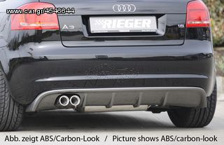 DIFFUSER RIEGER AUDI A3 8P FACELIFT