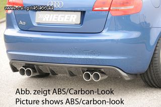 DIFFUSER RIEGER AUDI A3 8P FACELIFT-thumb-4