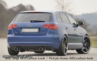 DIFFUSER RIEGER AUDI A3 8P FACELIFT-thumb-5