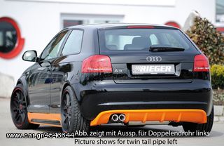 DIFFUSER RIEGER AUDI A3 8P FACELIFT-thumb-7