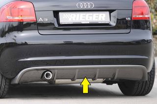 DIFFUSER RIEGER AUDI A3 8P FACELIFT-thumb-2