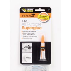 483372 S2 ALL PURP SUPERGLUE TUBE - ΚΥΑΝΟΑΚΡΥΛΙΚΗ ΚΟΛΛΑ ΓΕΝΙΚΗΣ ΧΡΗΣΗΣ