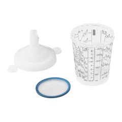 1202259 ΔΟΧΕΙΟ ΜΙΑΣ ΧΡΗΣΗΣ SATA RPS 0.9 L / 125 μm (ΜΠΛΕ ΦΙΛΤΡΟ) 50ΤΕΜ QL