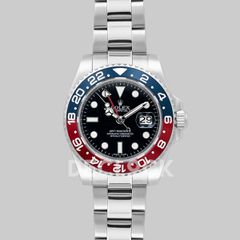 Rolex Replica GMT- Master + Δώρο Rubber Oysterflex