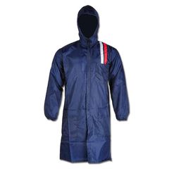 SCB8003 POLYTEC COAT ΤΖΑΚΕΤ ΠΡΟΣΤΑΣΙΑΣ ΒΑΦΗΣ ΜΕ ΚΟΥΚΟΥΛΑ, ΜΑΚΡΥ, ΕΠΑΝ/ΜΕΝΟ - L (ΜΠΛΕ)