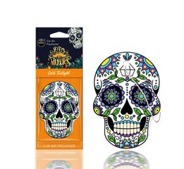 ΑΡΩΜΑΤΙΚΟ ΚΡΕΜΑΣΤΟ AROMA CAR MUERTOS GOLD TATTOO ΑMiO - 1 TEM.
