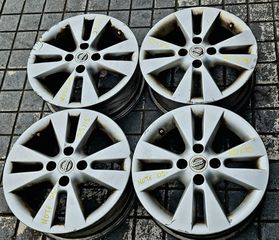 Ζάντες αλουμινίου αυθεντικές Nissan Note, 15'', 4x100, 4 τεμάχια