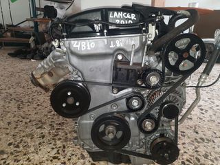 Κινητήρας κομπλέ (πλεξούδα+εγκέφαλο) για MITSUBISHI LANCER  με κωδικό κινητήρα 4B10 1.8i 16v 10'-13'