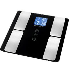 Bormann Ψηφιακή Ζυγαριά με Λιπομετρητή σε Μαύρο χρώμα BWS1600 + Δώρο Γάντια Εργασίας(Εως 6 Άτοκες ή 60 Δόσεις)
