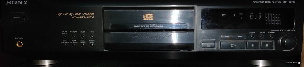 CD PLAYER SONY CDP-XE700