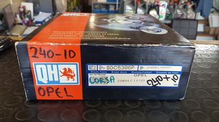 Δισκοπλακες σετ OPEL CORSA C εμπρος