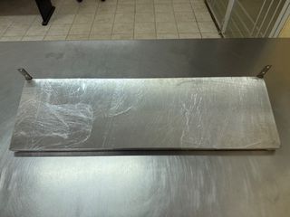 ΡΑΦΙ ΑΝΟΞΕΙΔΩΤΟ INOX ΕΠΙΤΟΙΧΙΟ ΜΟΝΟ 1,00 X 0,30