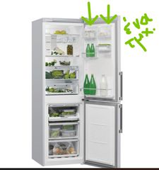Ράφι πόρτας ψυγείου Whirlpool W7 832T MX H