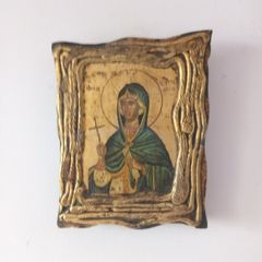 Αγία Παρασκευή Ξύλινη Εικόνα 22χ18 εκ