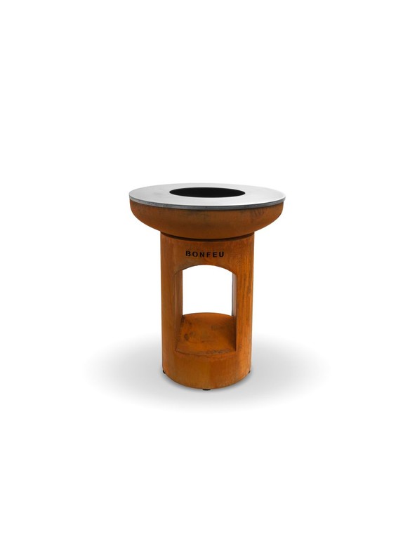 Bonfeu Bonbiza Open rusty garden fire pit 8002R